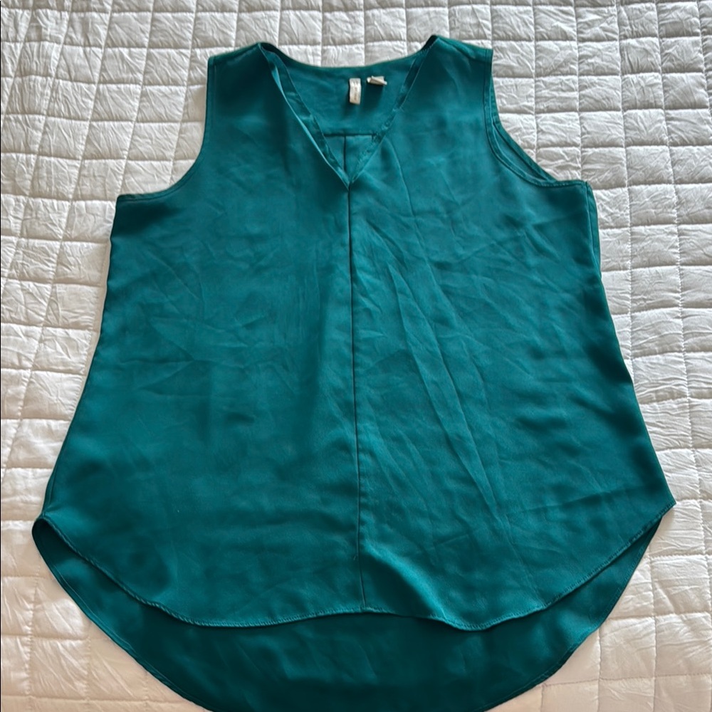 Teal Sleeveless Women's Top - Cato